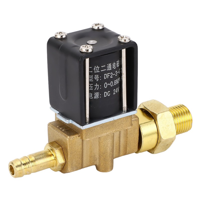 Electric Solenoid Valve Brass 2 Position 2 Way 24V for