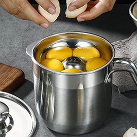 Separador de , herramienta separadora de yema de huevo, separador de de grado alimenticio, tamiz de de acero inoxidable, utensilio de cocina, herramienta de horneado, extractor de