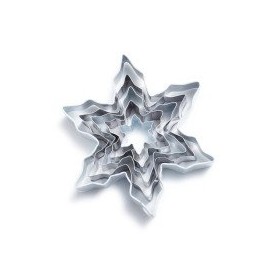 Sur La Table Snowflake Cutters QG-1329, Set of 5