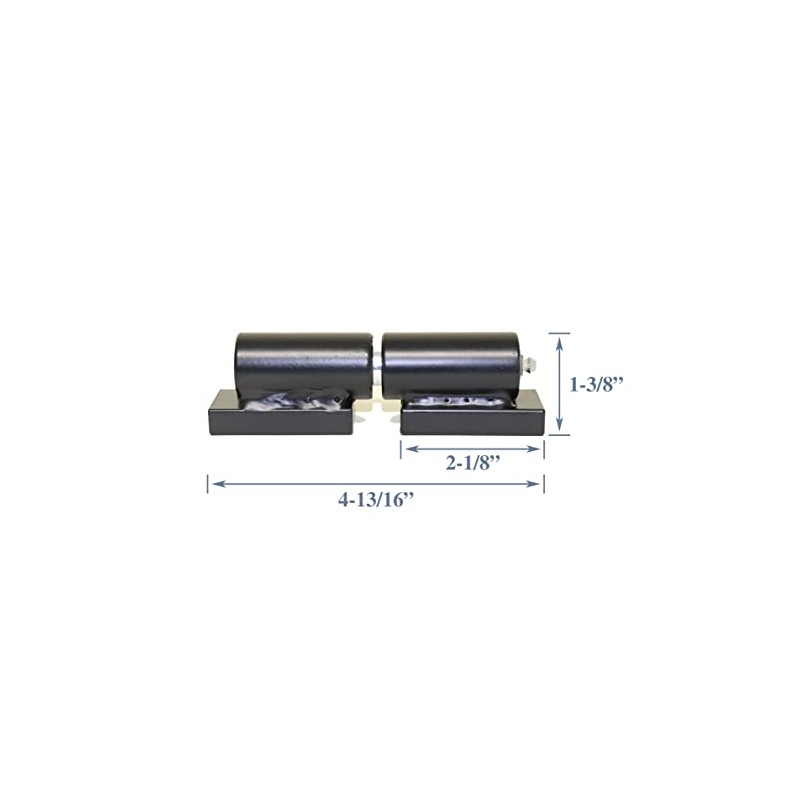 GatorPro Heavy Duty Swing Gate Hinge Barrel Weld On Plate