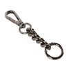 Laroal Gun Metal Wallet Extender Chain 15cm Alloy Keychain With