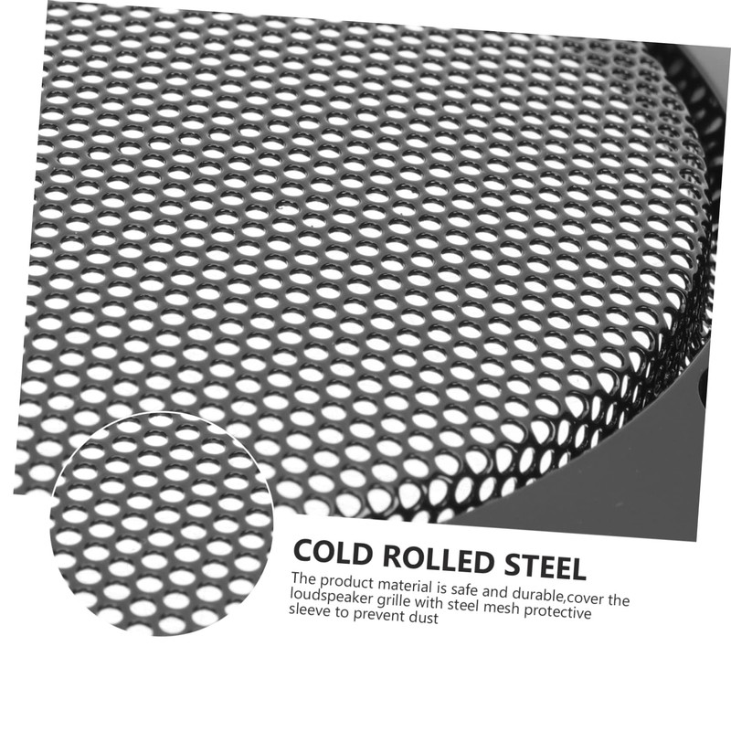 KONTONTY 1set Car Speaker Guard Decorative Mesh Protector for Speakers