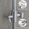 Tecmolog Brass Handheld Shower Bracket Adjustable Shower Head Holder for