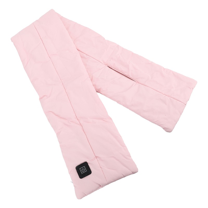 USB Heating Neck Pad Temperature Adjustable Heated Scarf Winter Warm
