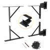 Gate Corner Brace Bracket Heavy Duty Adjustable No Sag Kit