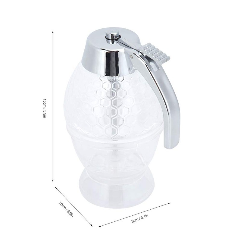 Beautiful Syrup Dispenser, Very Convenient Acrylic Honey Pot, For Pancakes