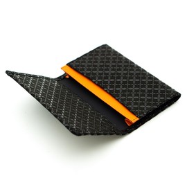 Indenya Inden HISOCA Hisoka, Traditional Crafts, Koshu Inden, Deerskin Lacquer, Original Brand, [1-179] Black - Black Lacquer Cloisonne Connected