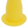 8PCS Cone Nozzle PE Plastic Reusable Yellow Corrosion Replacement for