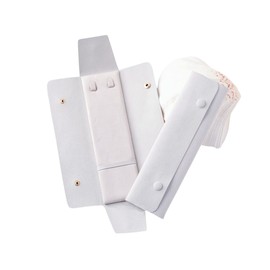 BOHALUU Jewelry Pouch, Necklace Storage, Collar, Choker, Portable, Accessory Bag, Jewelry Case, Portable, Accessory Storage, Compact, Cute, Travel, Outing, 3 Colors (Blue)