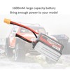 14.8V 4S 1600mAh 75C XT60 Plug RC Car Boat LiPO