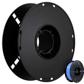 Cord Reel, Black Cord Storage Reel, Plastic Cable Storage Wheel for Extension Hose Management, Lightweight Spindle Tray Camping and Motorhom