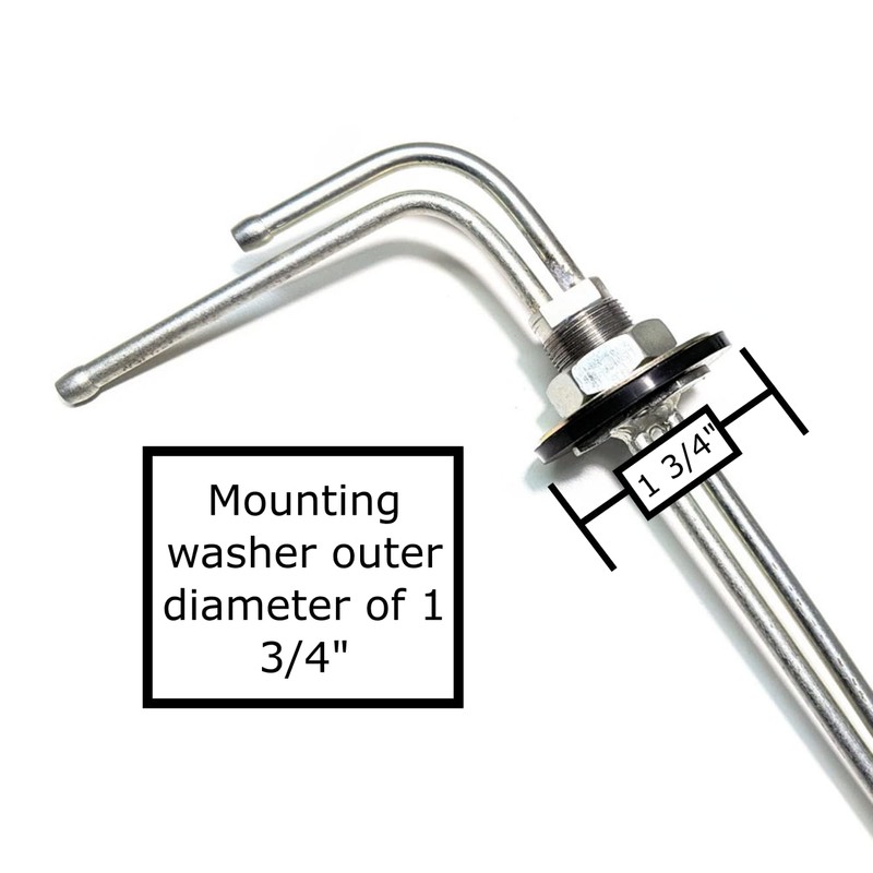 Twin Fuel Pickup Splitter Dual Tube