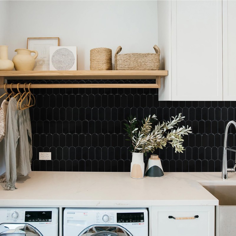 Vamos Tile Upgraded Thicker Design Peel and Stick Backsplash Tile,