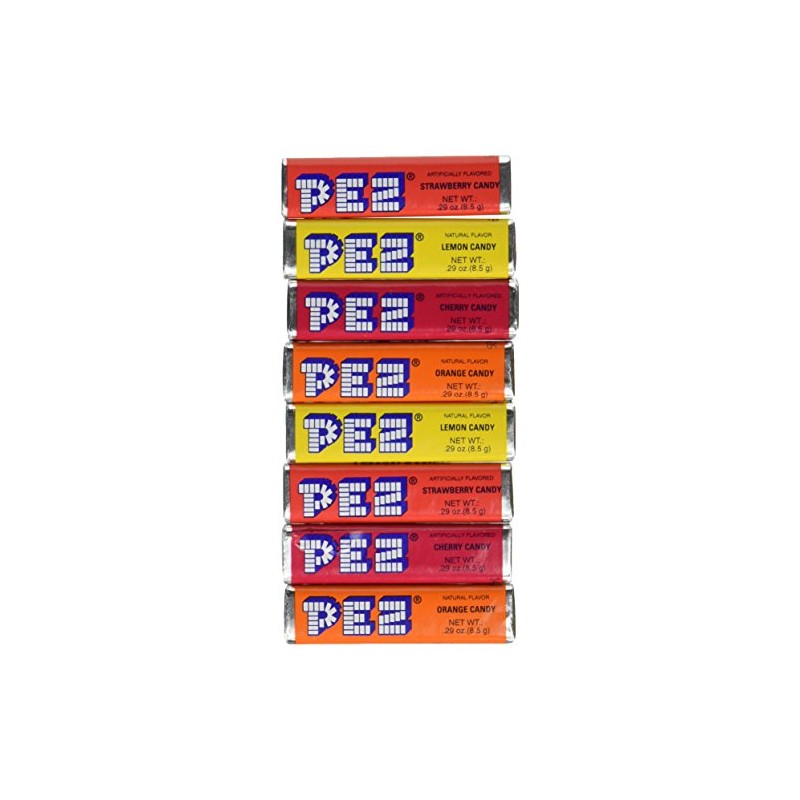 Pez Candy Refill 8Pk Assorted Fruit, 2.31 oz