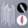 Pinceles desechables para labios., 300 of White