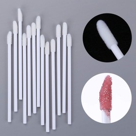 Pinceles desechables para labios., 300 of White