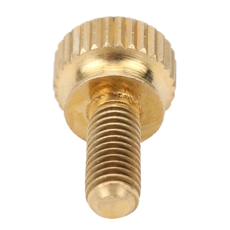 50Pcs Flat Knurled Thumb Screw Wring Round Head Pure Copper