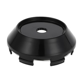 A ABSOPRO Universal Wheel Centre Hub Cap Durable 68 mm 2.68 Inch Outside Diameter Vehicle Hub Covers Car Accessories Automotive Plastic Black