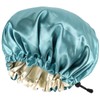 CHORHA Satin Sleep Cap,Double-Sided Adjustable Sleep Bonnet,Bonnet Cap for Sleep