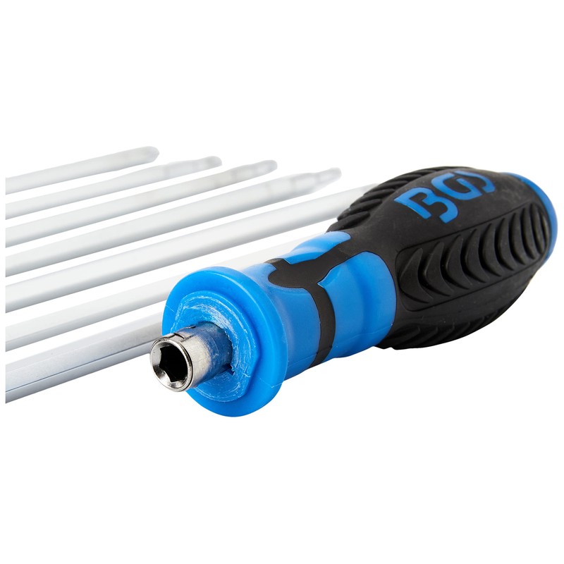 BGS 2326 Screwdriver Set with Interchangeable Blades T-Profile (for Torx)