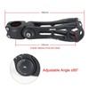 PLATTBK Bicycle Stem Adjustable Handlebar Riser Extension 31.8 mm ±