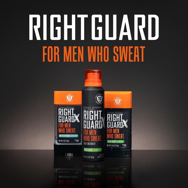Right Guard Xtreme Defense Antiperspirant Deodorant Gel, Arctic Refresh Scent