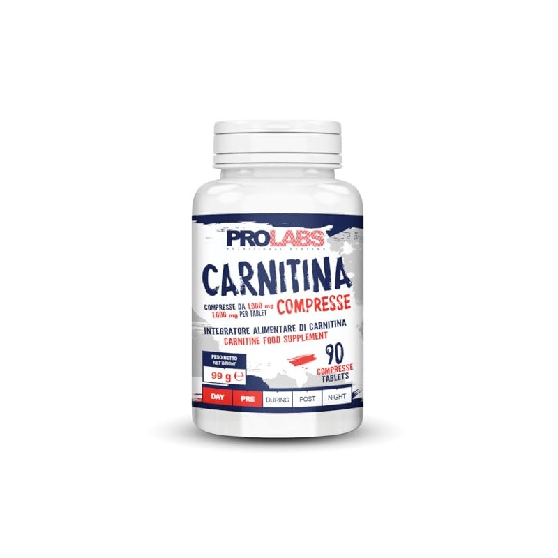Prolabs CARNITINA COMPRESSE - 90 compresse da 1000 mg di