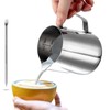 Dailyart Milk Pitcher, 200ml / 6.5 OZ. Edelstahl-Milch-Schalen-Aufschäumen von Milch