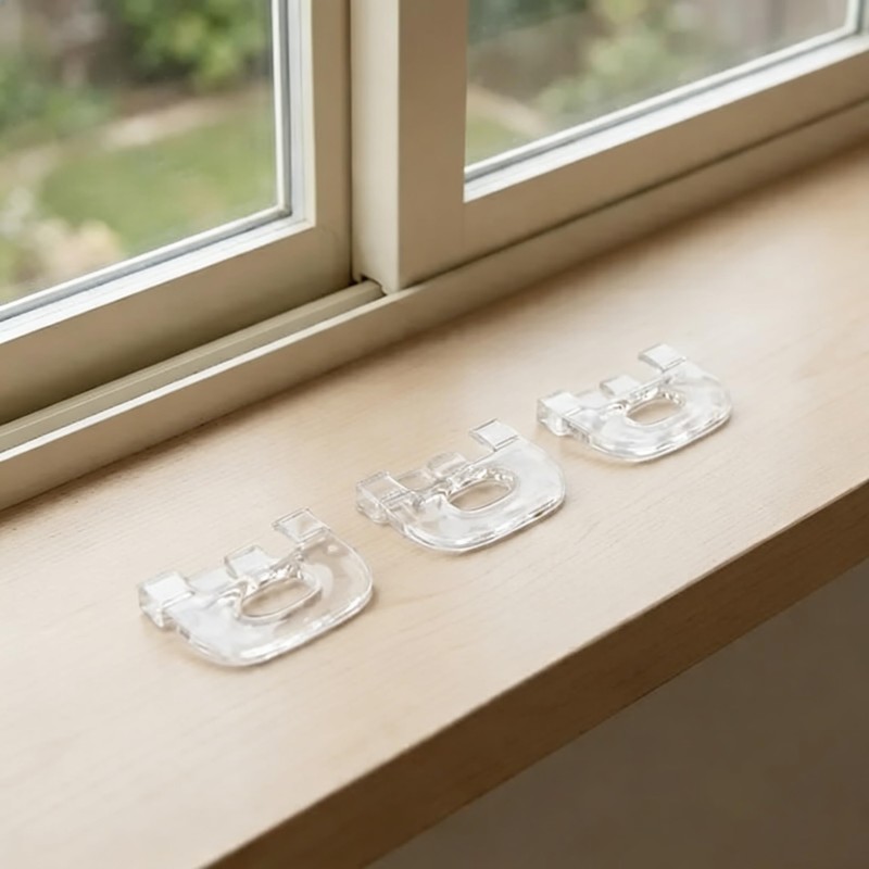 3 Pack Cordless Honeycomb Shade Lift Handles 3/4" Pleat, Cordless