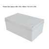 Power Junction Box with Mounting Plate ABS Plastic DIY Electrical