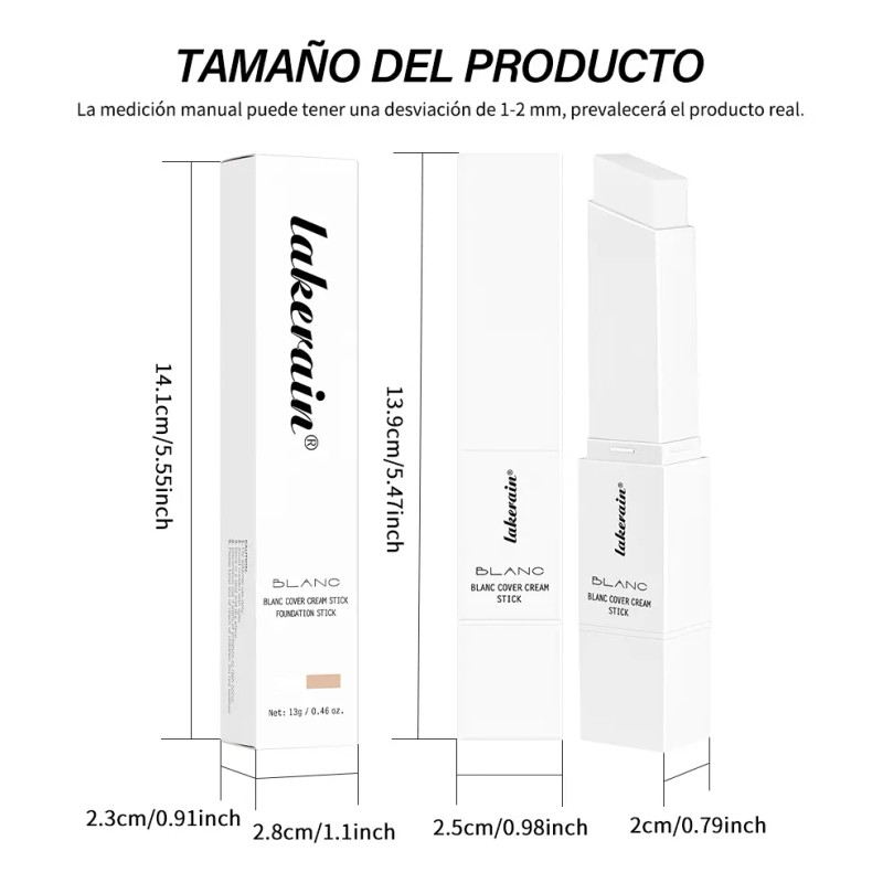 Blanc Cover Cream Stick V White - Base En Barra