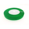 Dxeud - Cinta de organza transparente, Verde, 1/2" x 25