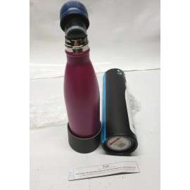 S'well Stainless Steel Water Bottle (After Dark - 17oz)