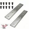 LZXQYMX 2-Pack PK090301 Replacement Steel 12In Wood Chipper Blades fits