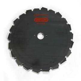 Oregon Brushcutter Saw Blade 200mm,20mm Centre Hole, for Cutting Thick Woody Vegetation including Stems and Thickets, Professional and Heavy Duty, EIA Type for 30cc+ Trimmers and Larger Clearing Saws