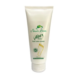 Nature's Secrets Aloe Miracle Foot Care Cream. For Dry, Cracked Feet. Intensive Repair. With Urea, Bee’s Wax, Ceylon Coconut & Aloe Vera