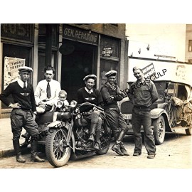 LIma, Ohio Vintage Harley Picture