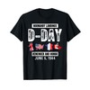 D-Day 81st Anniversary Remembrance 1944-2025 Veteran Day T-Shirt