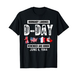 D-Day 81st Anniversary Remembrance 1944-2025 Veteran Day T-Shirt
