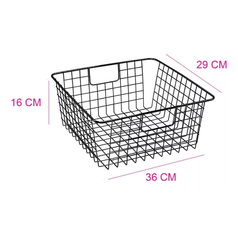 Aleissi Organizador Canasta Cajon Cesta Cocina Y Hogar Gde