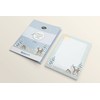 dabelino® Letter Paper Set Deer/Winter for Children: A5 Pad Lined,