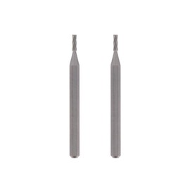 Dremel 193 Milling Cutting Bits in 2-Pack Accessory Set - 2 Long Cylinder-shaped High-Speed Cutters with 2.0mm Working Diameter