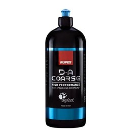Rupes D-A Series Two 1-Liter Bottles Cut Polishing Compound & Six Count 4" Coarse Cutting Foam Pads - Excellcent Clarity, Low Dusting & Easy Wipe Off