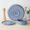 Herogo 6-Piece Stoneware Dinner Plates Set, 10.43" Ceramic Round Plate