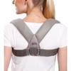 Tynor Clavicle Brace with Buckle, Grey, XL, 1 Unit