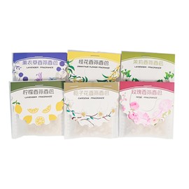6 Pcs Wardrobe Fresheners Drawer Fresheners With Hanging Sachets, Aromatherapy Sachets with Natural Scents, Scented Sachets for Wardrobes and Drawers, Lasting Fragrance