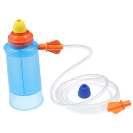 minkissy Baby Nasal Congestion Relief Electric Nasal Rinse Irrigator Safe Cleanser Purifier Compact Design