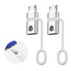 Liaoan USB C to Micro USB Adapter, 2 Pieces, Supports