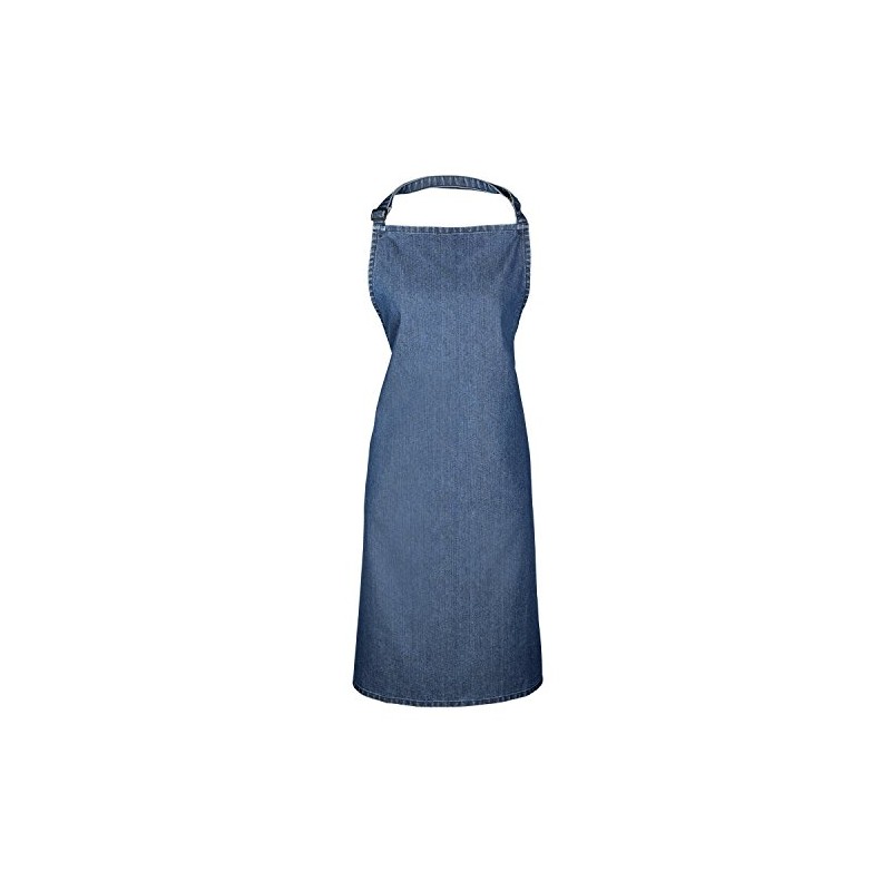 Premier Colours Bib Apron / Workwear (One Size) (Indigo Denim)