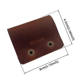 Leather Tool Holder,Tape Measure Holder,tape measure holder clip,Leather Tool Pouch,tape holder for belt,Leather Tool,Measure Holder,leather tape measure holder,Tape Measure Holder for belt,:_Brown_Button opening and closing style